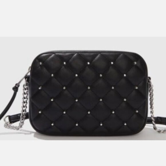 REBECCA MINKOFF CROSSBODY DIAMOND QUILT STUDDED - NWOT - Picture 2 of 10
